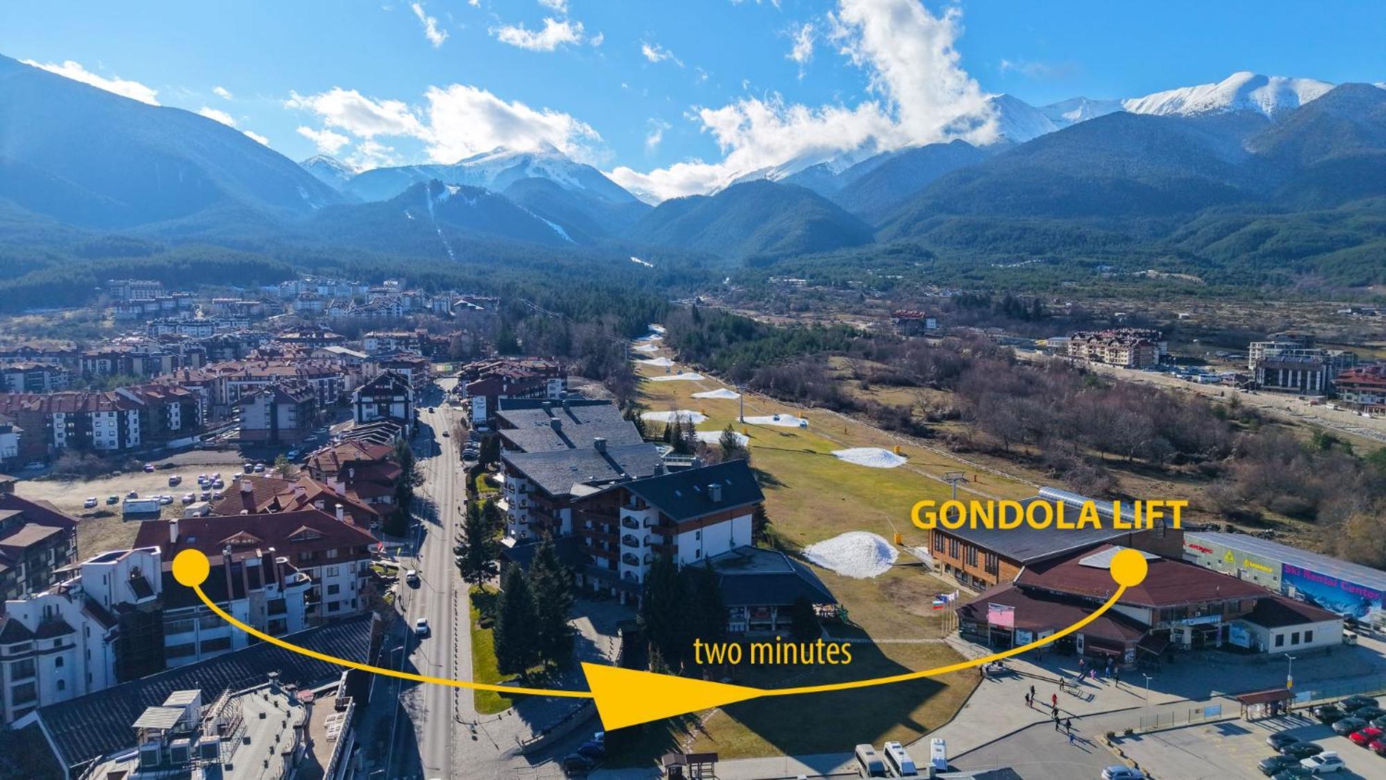 Cozy Apartment Next To Gondola 班斯科 外观 照片